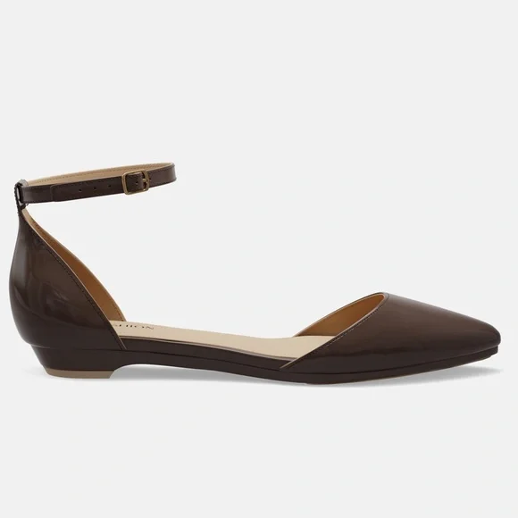 CONVERTIBLE HEEL - Pashion 1.0 Cocoa Patent D'Orsay (4" Block) - Picture 3 of 4